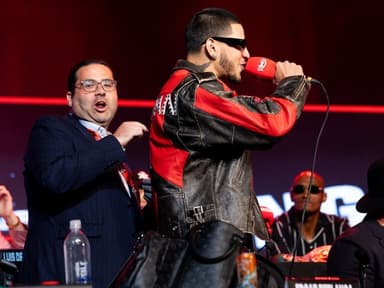 Edgar Berlanga Belittles Oscar De La Hoya At Farcical Final Press Conference To Promote 'Ring III'