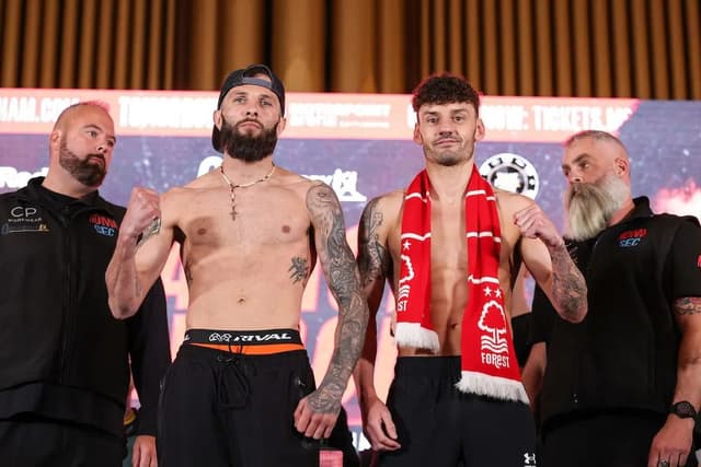 Winner Stays On? Cacace, Wood Successfully Make Weight Before Junior-Lightweight Showdown
