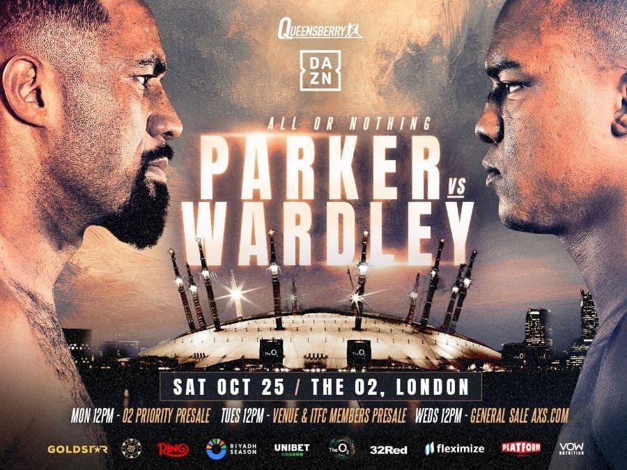 Joseph Parker vs Fabio Wardley