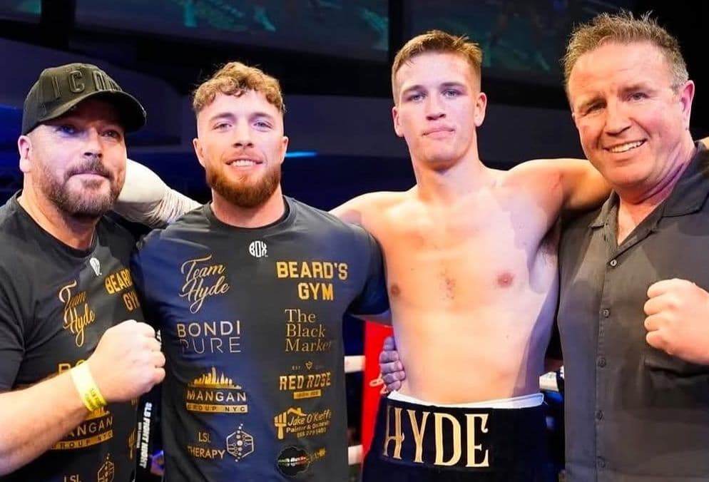 Super-middleweight stock on the rise, Tommy Hyde inspired by peers — namely Troy Jones