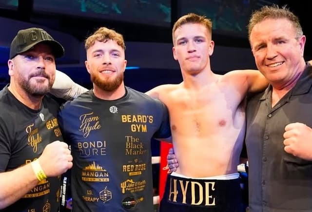 Super-middleweight stock on the rise, Tommy Hyde inspired by peers — namely Troy Jones