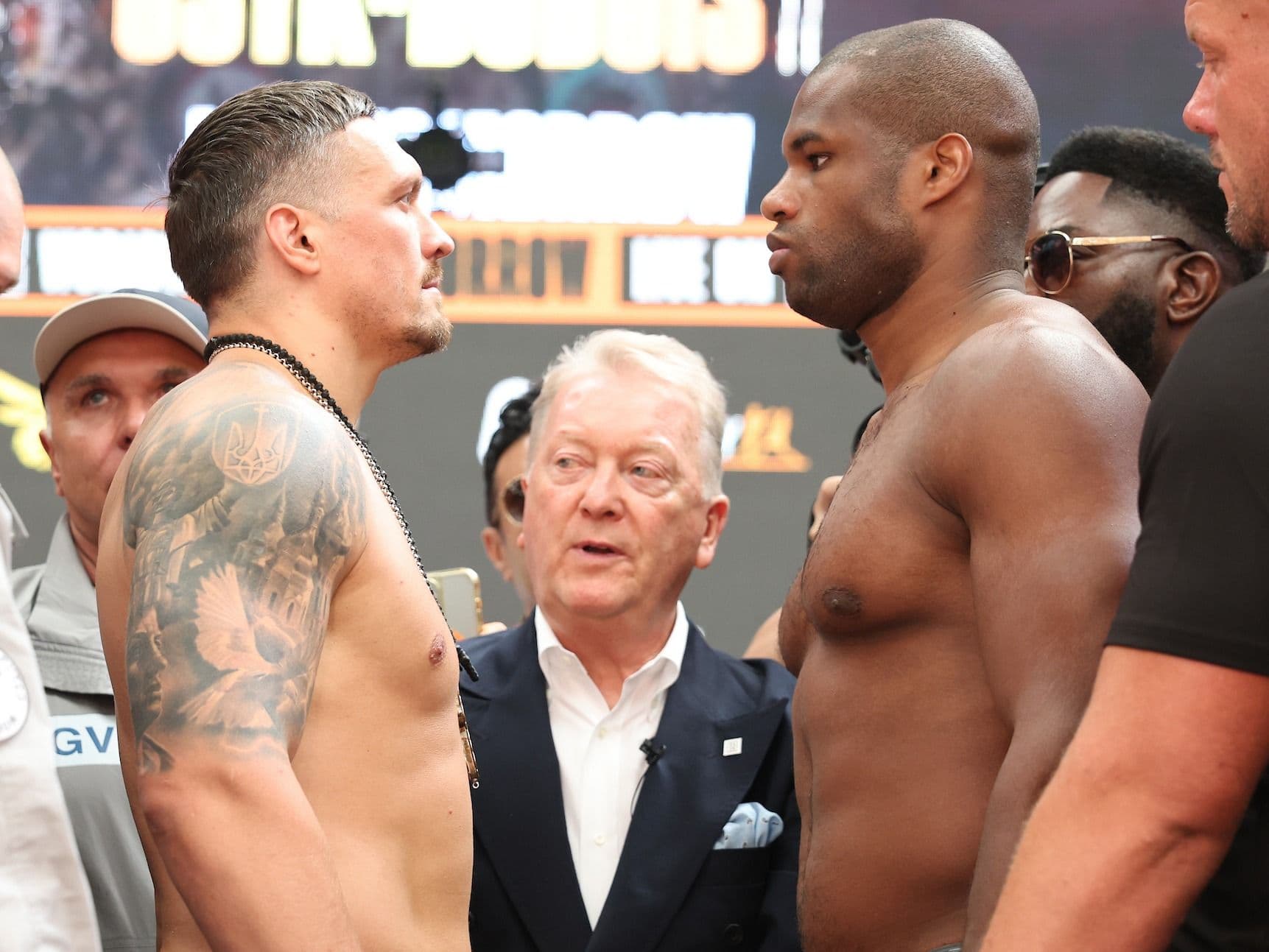 Oleksandr Usyk marca el peso más alto de su carrera antes de la revancha contra Daniel Dubois en Wembley