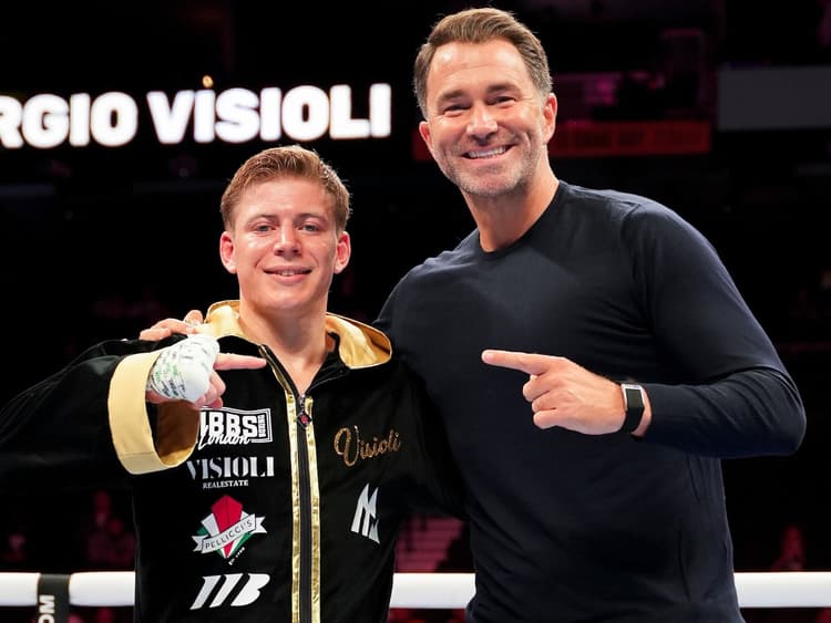 Eddie Hearn : Giorgio Visioli en tête d’affiche du gala de décembre, annonce imminente
