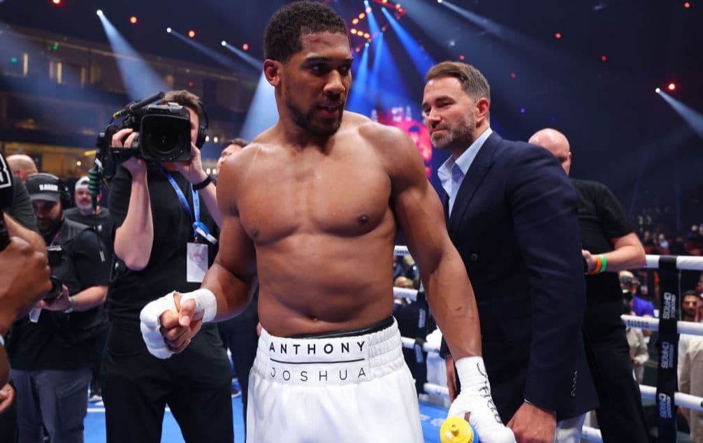 Anthony Joshua-Jake Paul has '50/50' chance of happening after positive opening talks