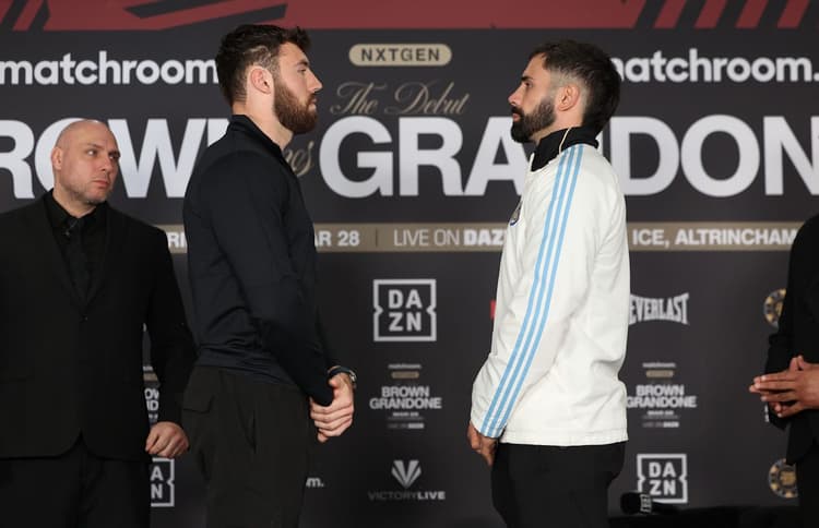パット・ブラウン、ついに待望の試合決定