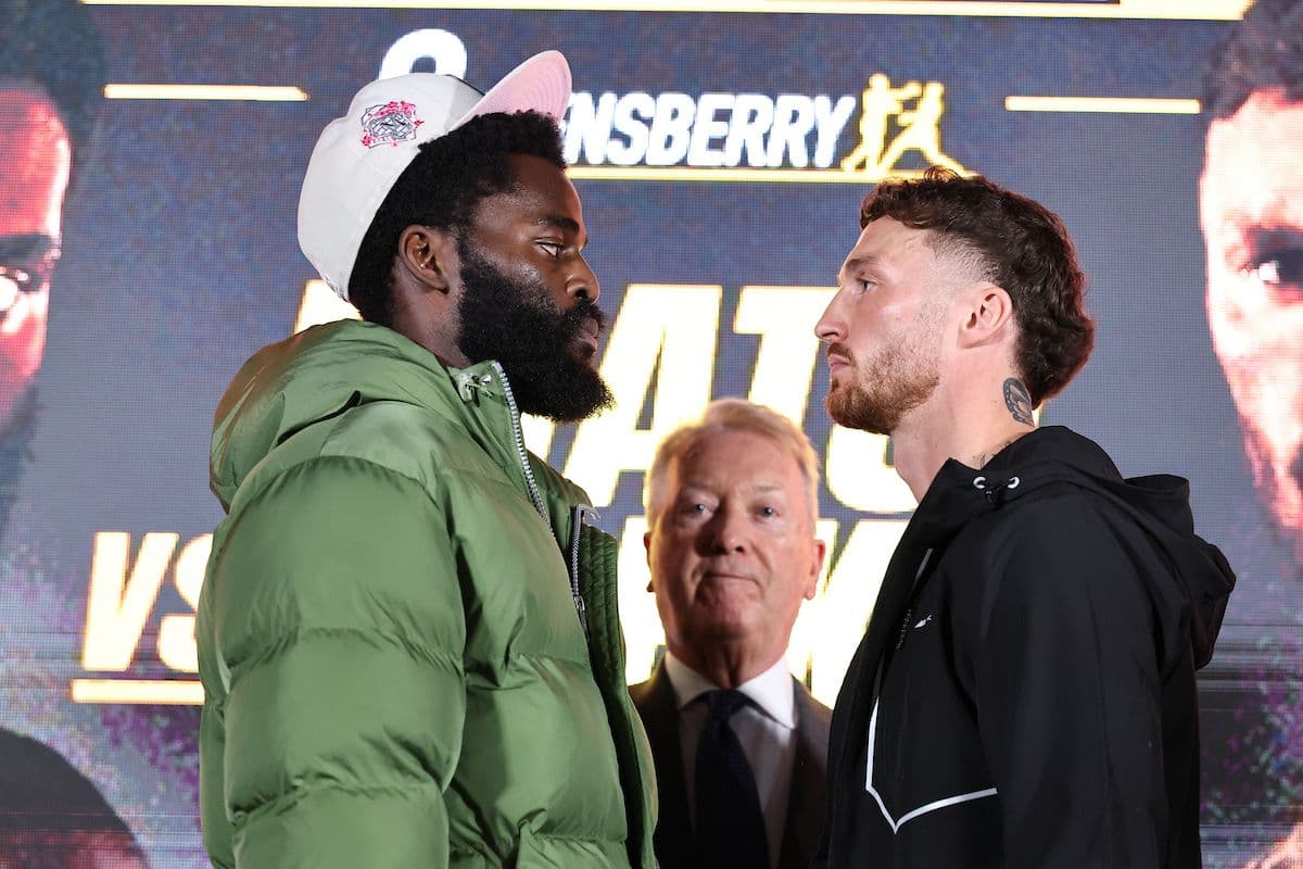 Photos: Joshua Buatsi, Zach Parker - Face To Face at Final Presser