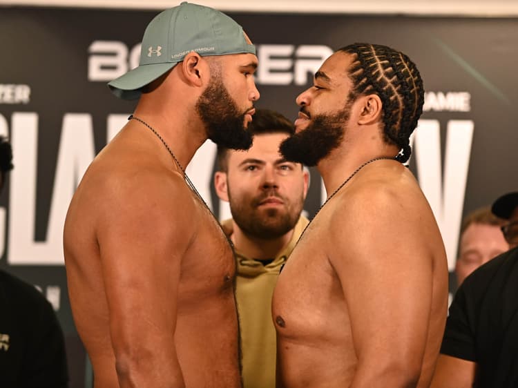 ジェイミーTKV、キャリア最重量で計量通過　フレイザー・クラークとの王座戦へ