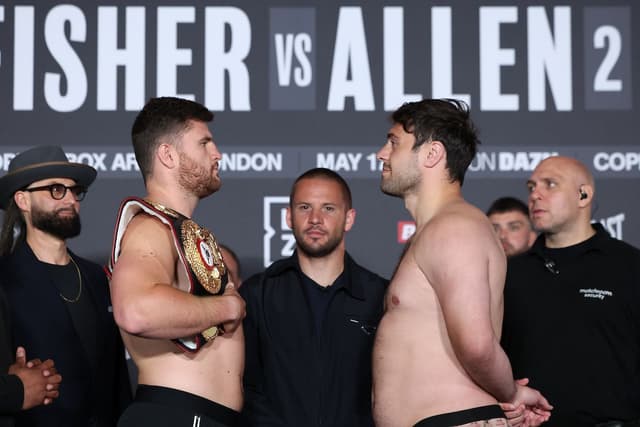 Photos: Johnny Fisher, Dave Allen - Set For Rematch