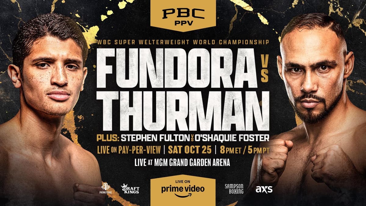 Sebastian Fundora vs Keith Thurman