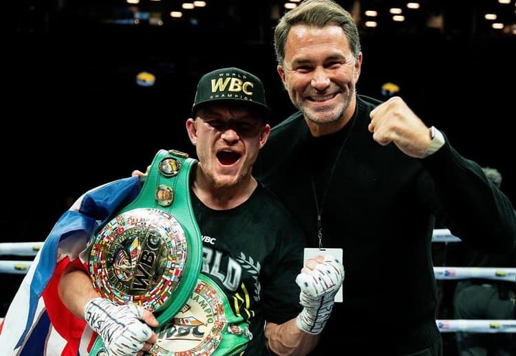 Un combat d’unification entre Dalton Smith et Richardson Hitchins pourrait être le prochain, selon Hearn