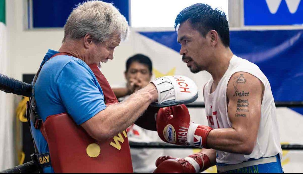 Manny Pacquiao, 46, Arrives In Los Angeles To Begin Mario Barrios Training Camp With Freddie Roach