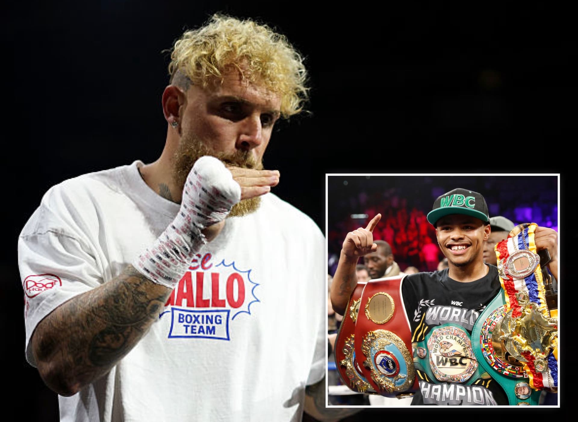 Jake Paul entrena con Shakur Stevenson para prepararse para la pelea contra Gervonta Davis