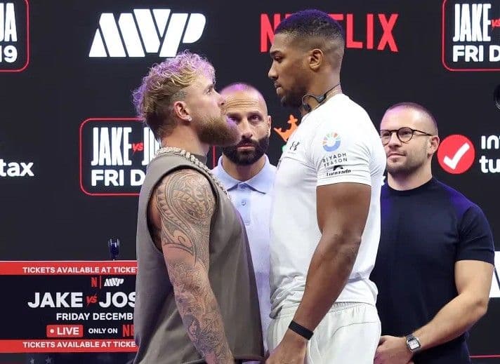 Anthony Joshua s’entraînera avec l’équipe d’Usyk et promet de briser le visage de Jake Paul