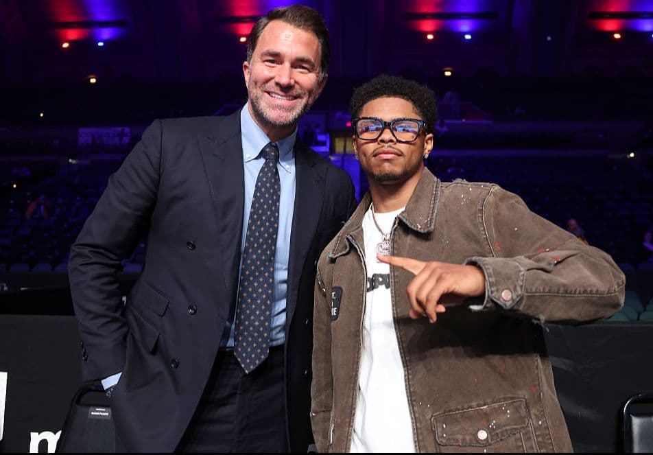 Eddie Hearn Is Sure Shakur Stevenson Would Be A National Treasure, Superstar In The UK
