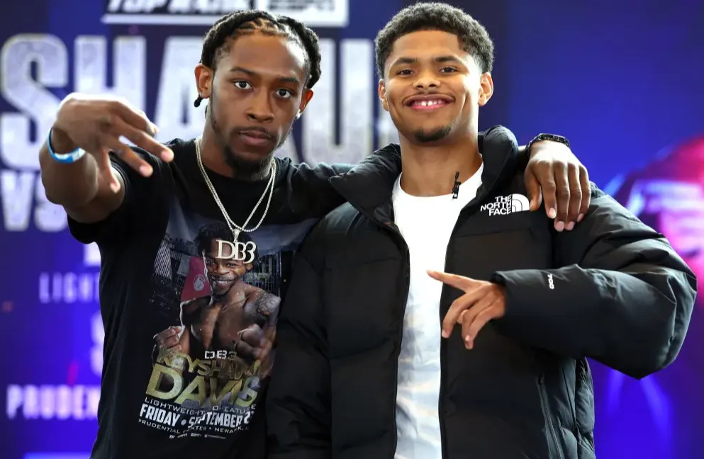 Shakur Stevenson Says Keyshawn Davis’ Ring IQ Will Separate Him From Edwin De Los Santos 