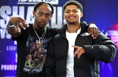 Shakur Stevenson Says Keyshawn Davis’ Ring IQ Will Separate Him From Edwin De Los Santos 