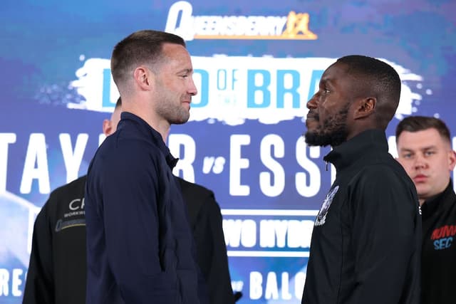 Photos: Josh Taylor, Ekow Essuman - Face To Face at Final Presser