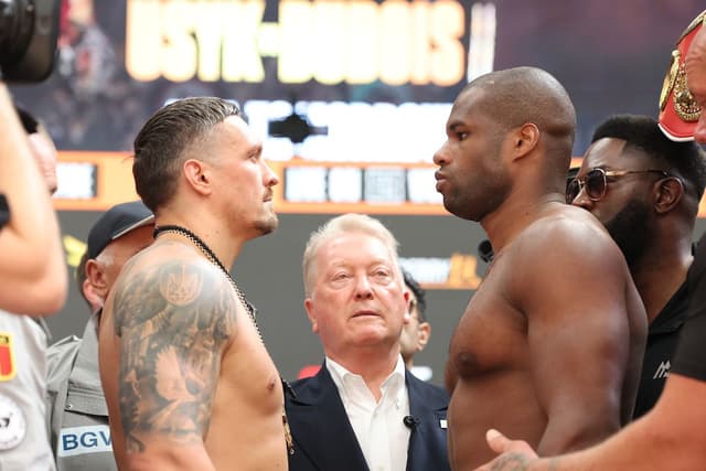 Photos: Oleksandr Usyk, Daniel Dubois - Set To Collide