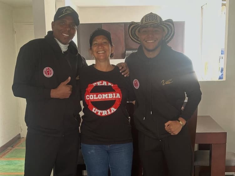 Carlos Utria savoure la pression de représenter la Colombie au Grand Prix WBC