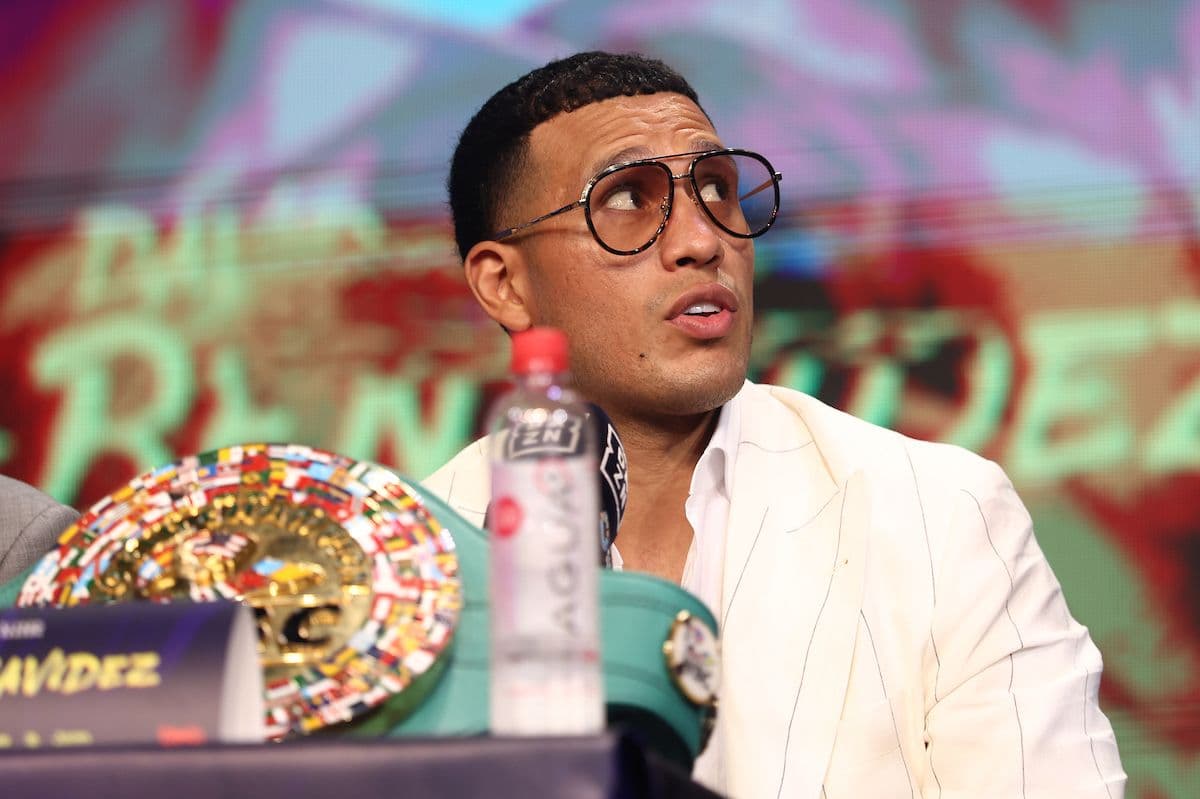 David Benavidez not optimistic he'll face Canelo Alvarez anytime soon