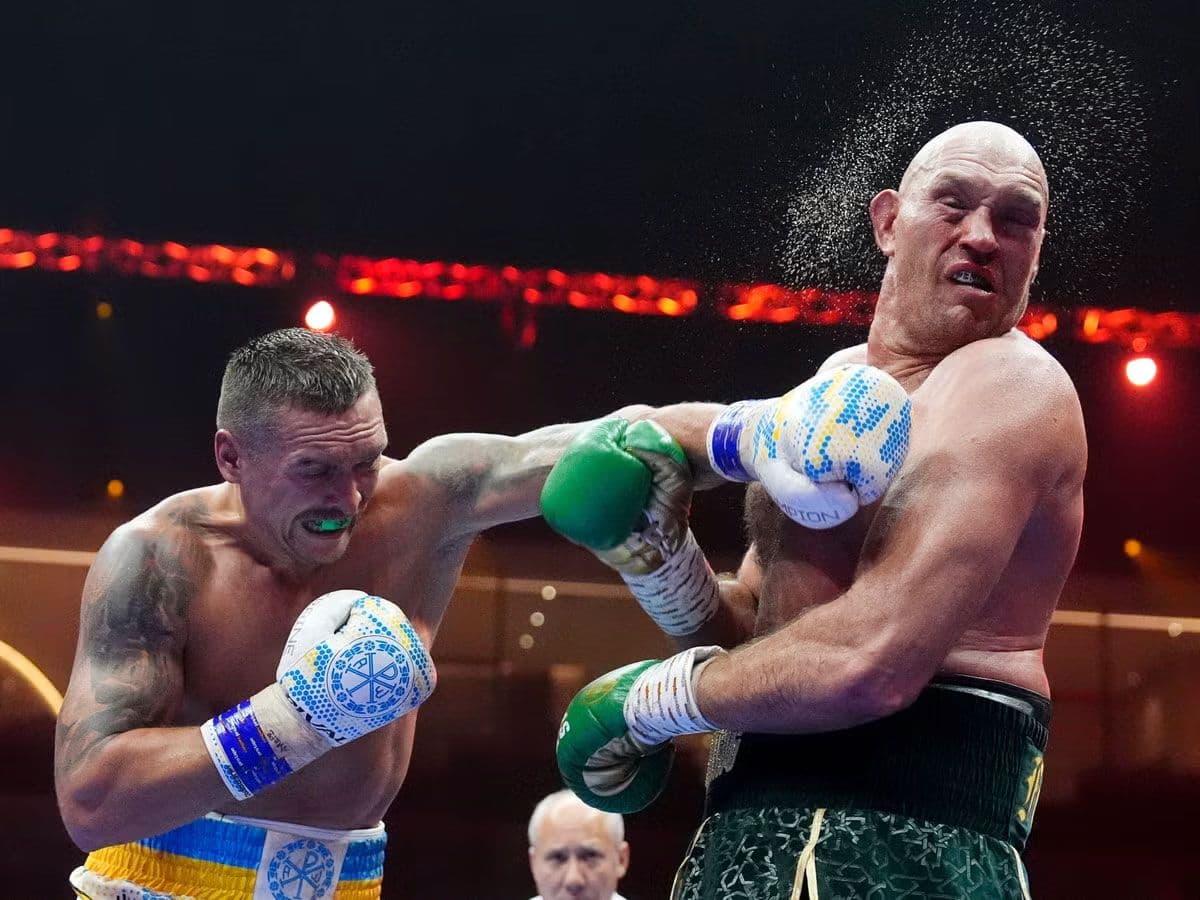 The Ring's Event of the Year for 2024: Oleksandr Usyk-Tyson Fury I—Ring Of Fire