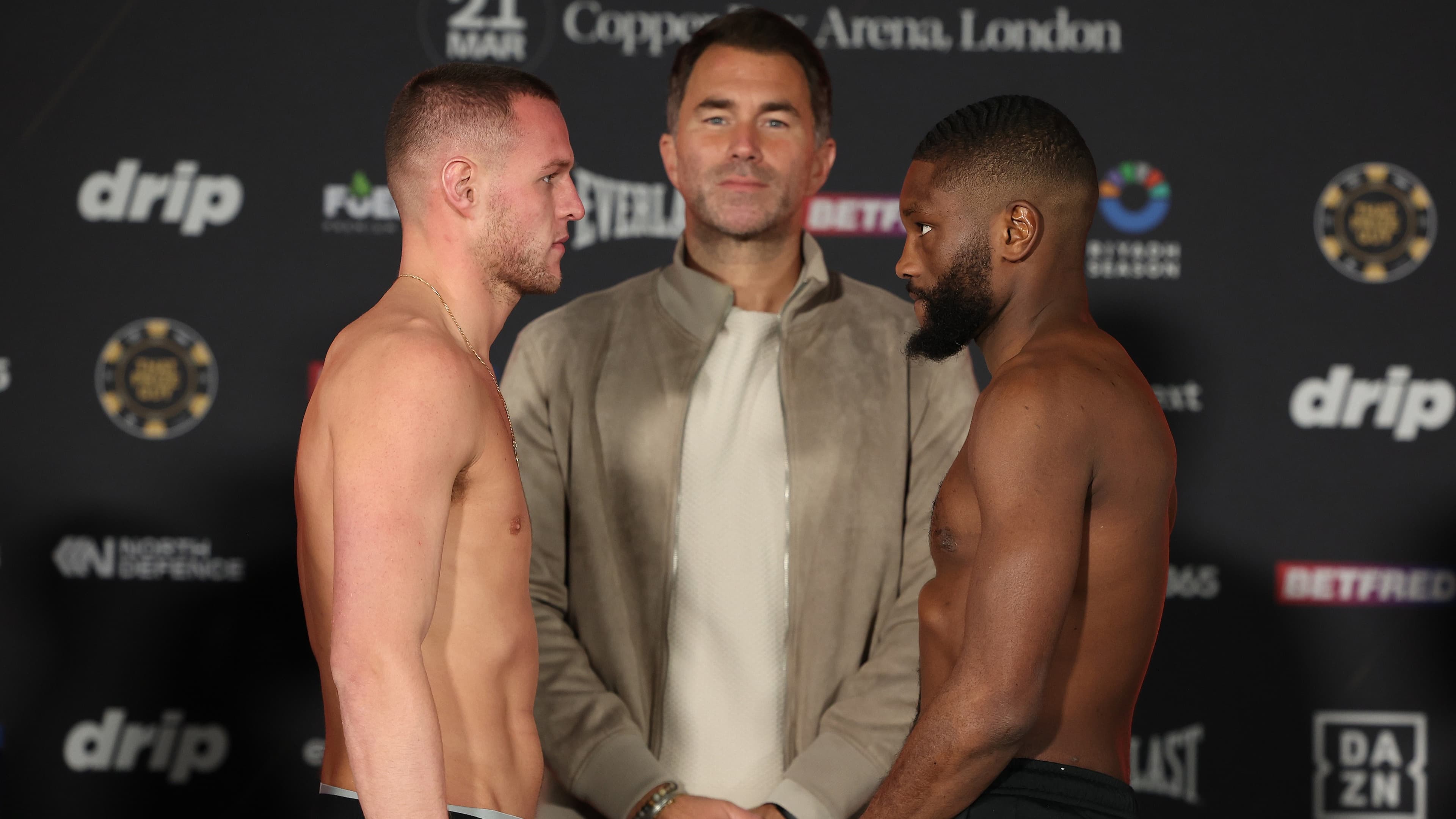 Derrick Osaze 'feeling darker' before Jimmy Sains clash