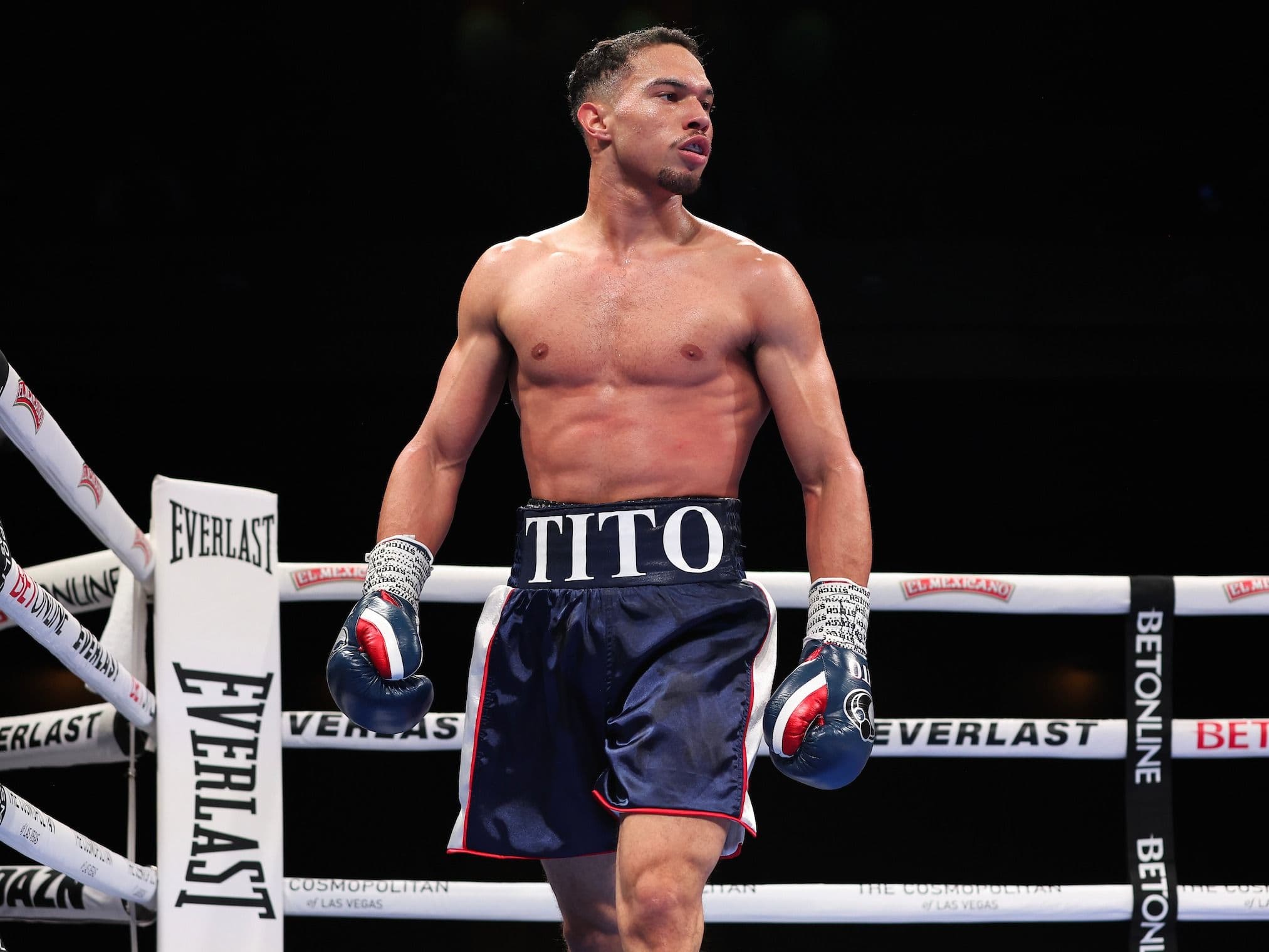 Ernesto Mercado 'itching to put somebody on their back'