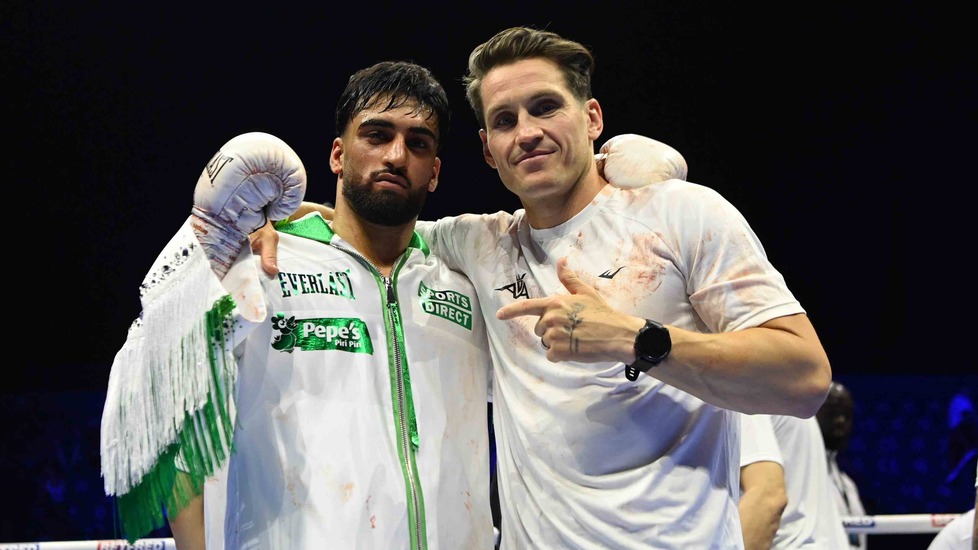 Azim yearns for all-British clash with Smith, but wants belt first