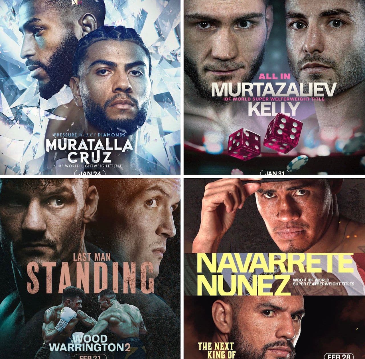 Matchroom announces early 2026 schedule: Three world title fights across four cards