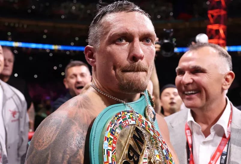 Usyk in 'advanced negotiations' for Wilder farewell fight