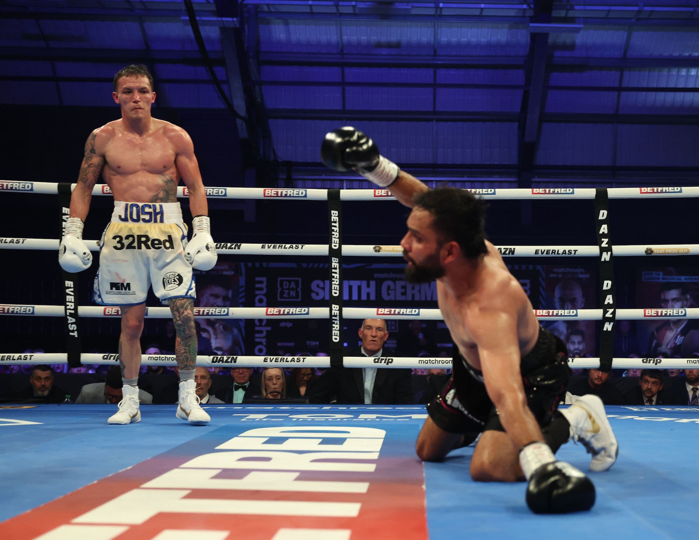 Josh Warrington Drops, Labours To Decision Win Over Asad Asif Khan On Smith-Germain Undercard