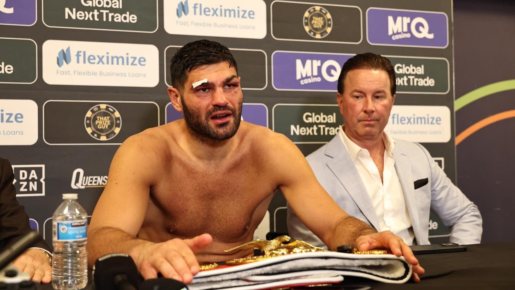 Filip Hrgovic offers some advice for Moses Itauma
