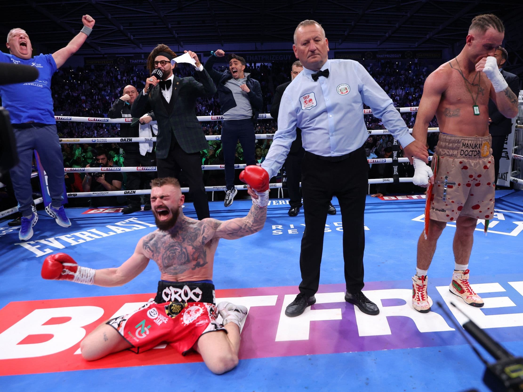 Lewis Crocker Floors Paddy Donovan Twice, Edges Decision To Win IBF World Title
