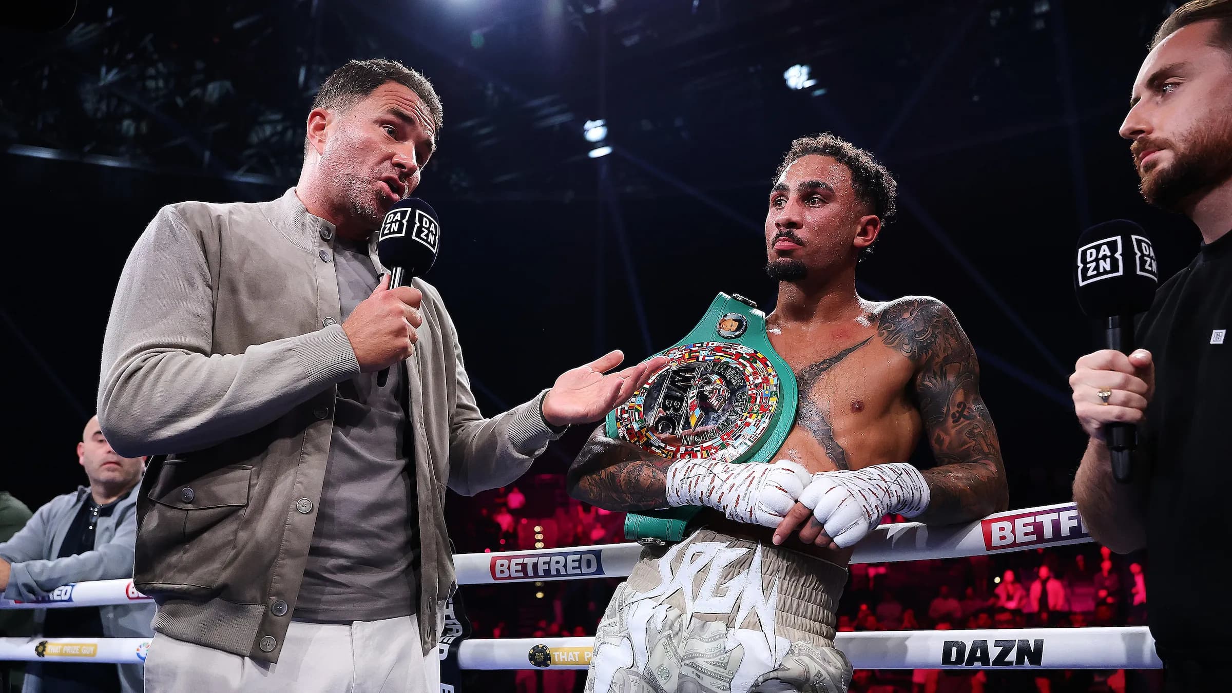 Hearn: Whittaker needs more experience before title shot