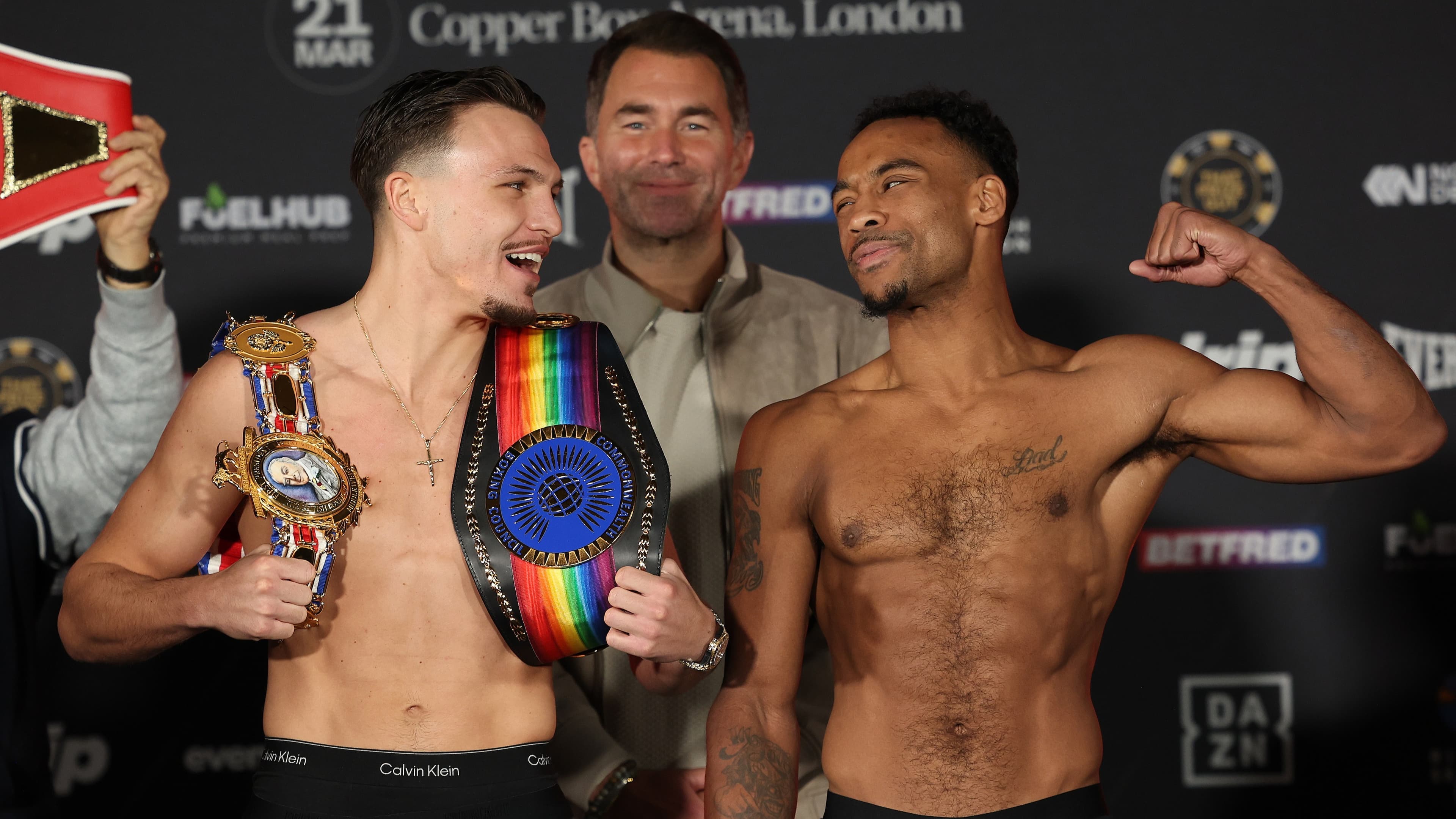 Tyler Denny fights for his career against George Liddard