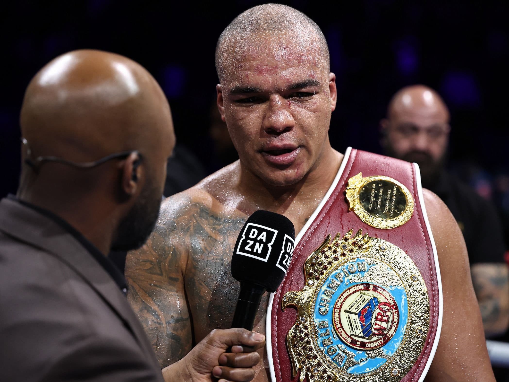 Whyte Praises 'Gambler' Fabio Wardley: 'I Knew There Was Something Different'