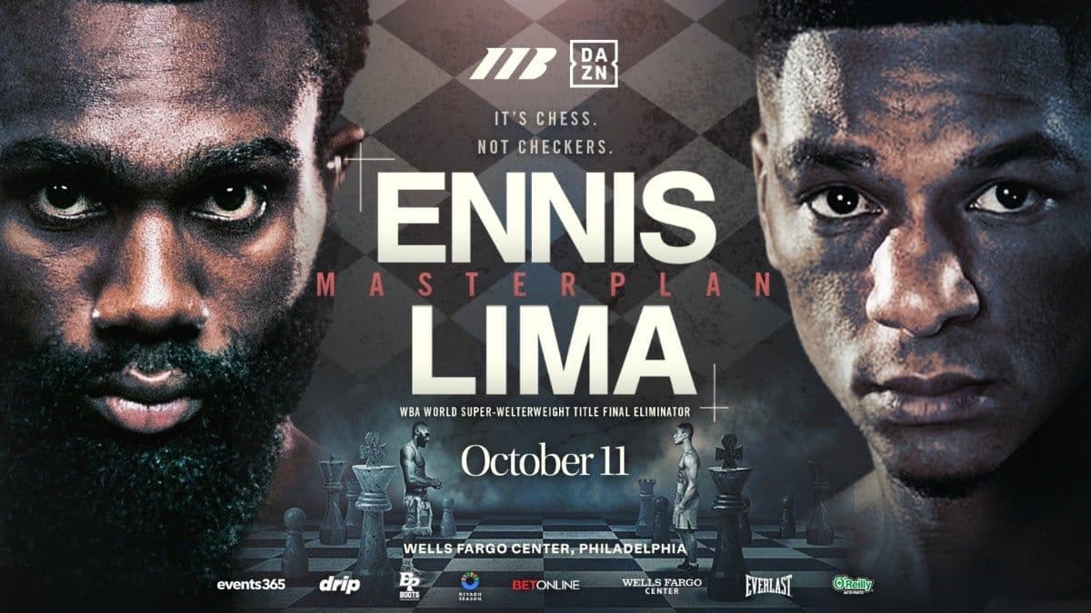 Jaron Ennis-Uisma Lima Undercard Matchups Confirmed