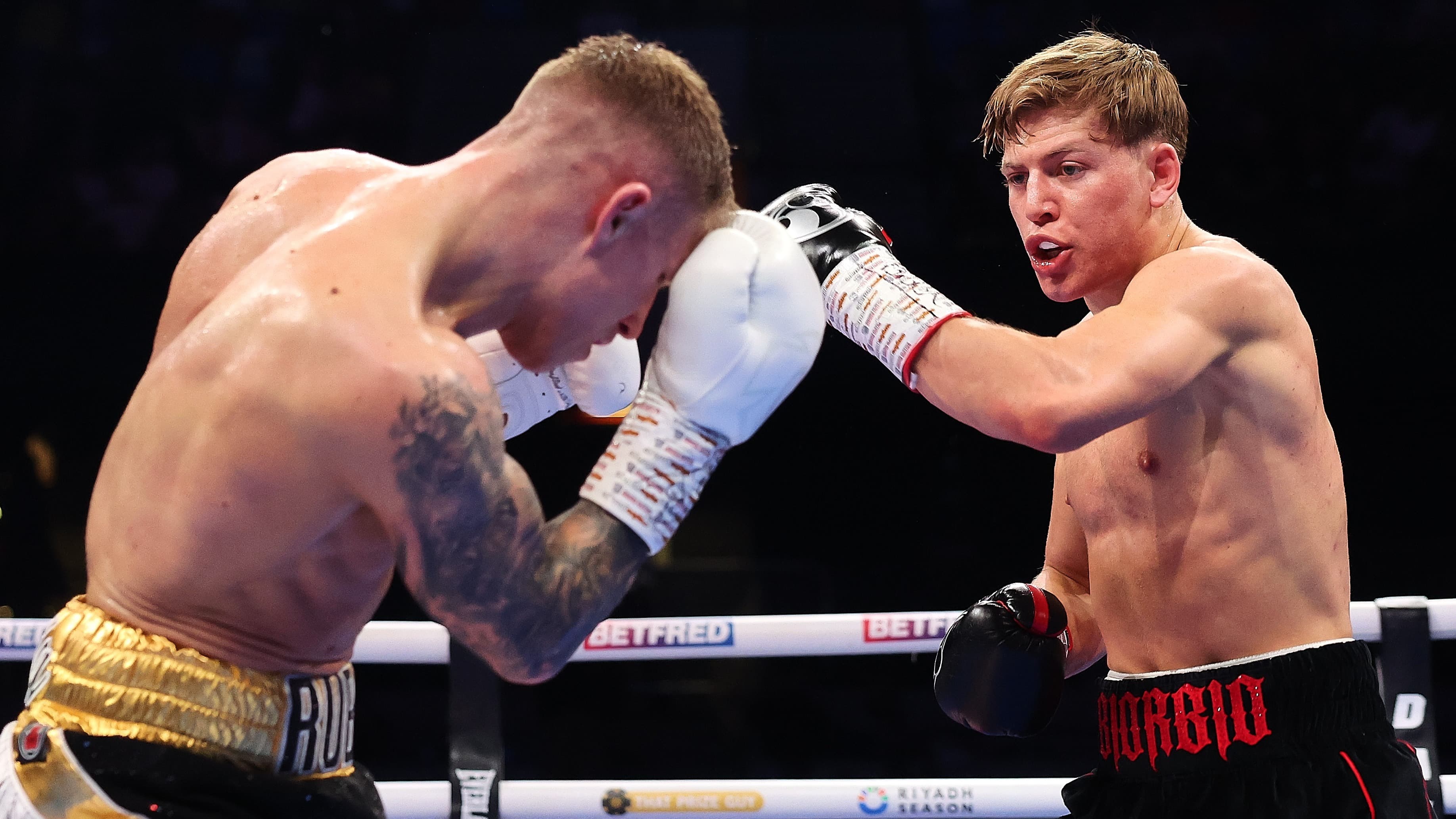 Giorgio Visioli tops testing night for prospects on Liddard-Denny bill