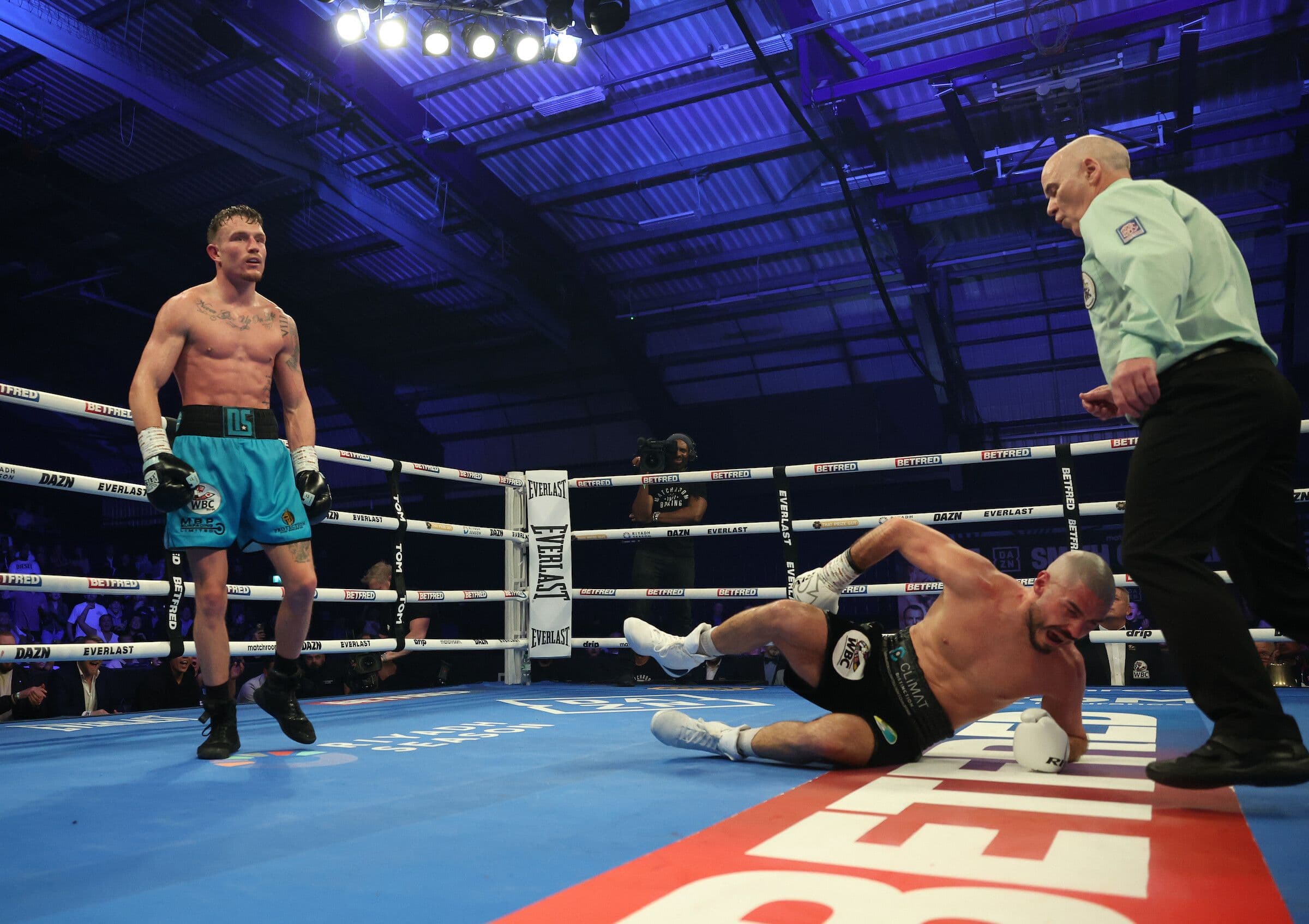 Dalton Smith Floors Mathieu Germain Thrice, Prevails After Arduous 12-Round Main Event