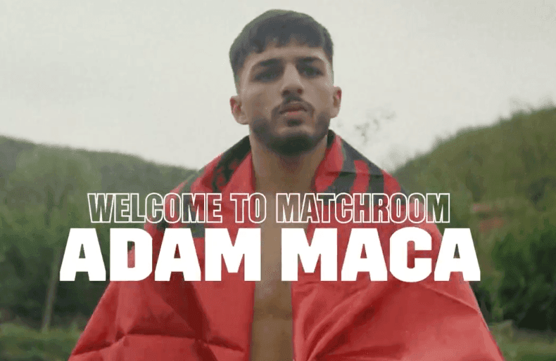 Adam Maca Signs With Matchroom, Set To Make Summer Debut At MSG On Hitchins-Kambosos Card