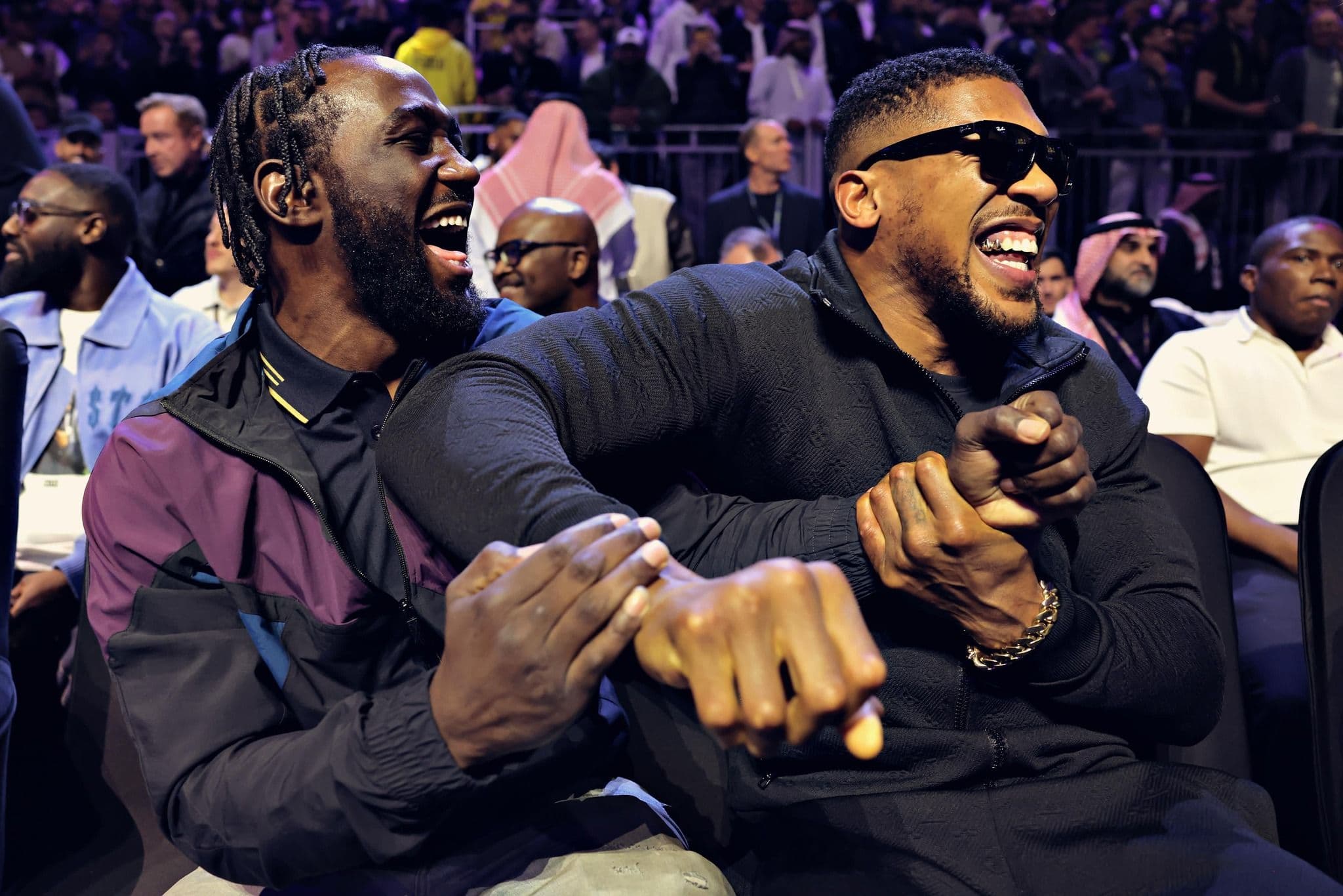 Anthony Joshua Doesn't Want To See Terence Crawford Retire: 'He Has So Much More To Give'