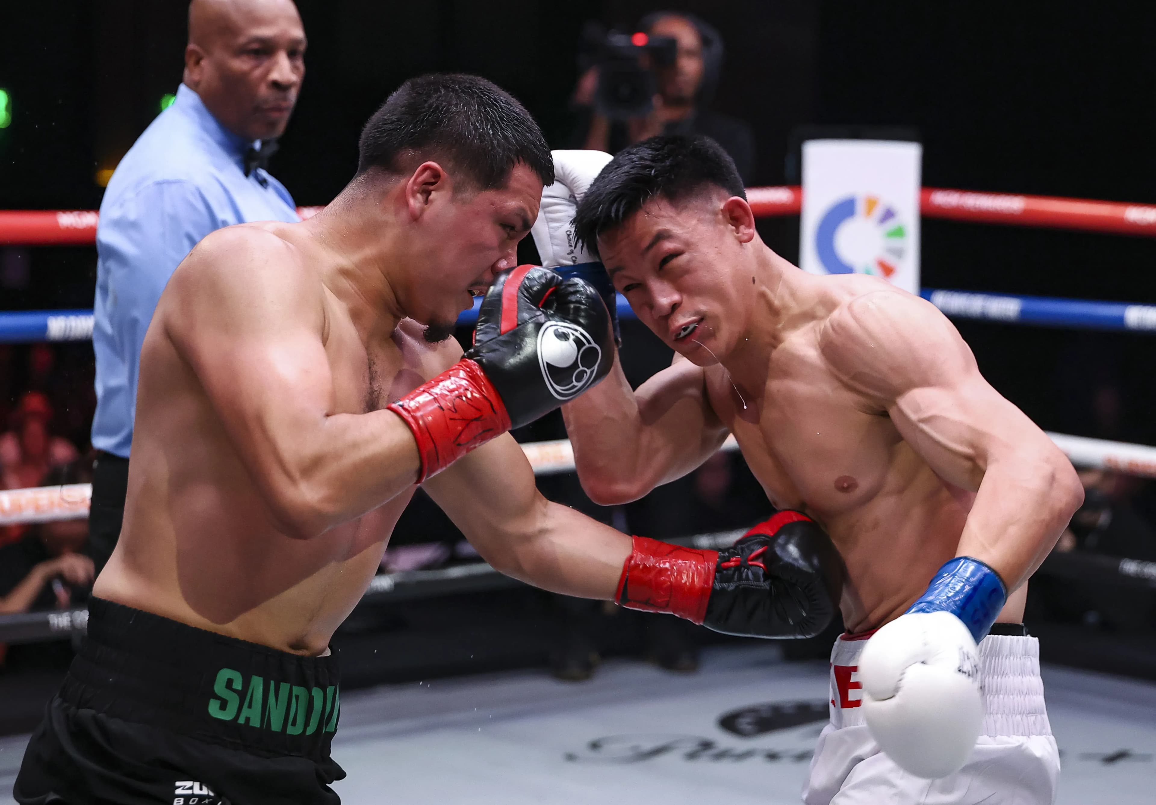 Cain Sandoval batters Brandun Lee to a decision win