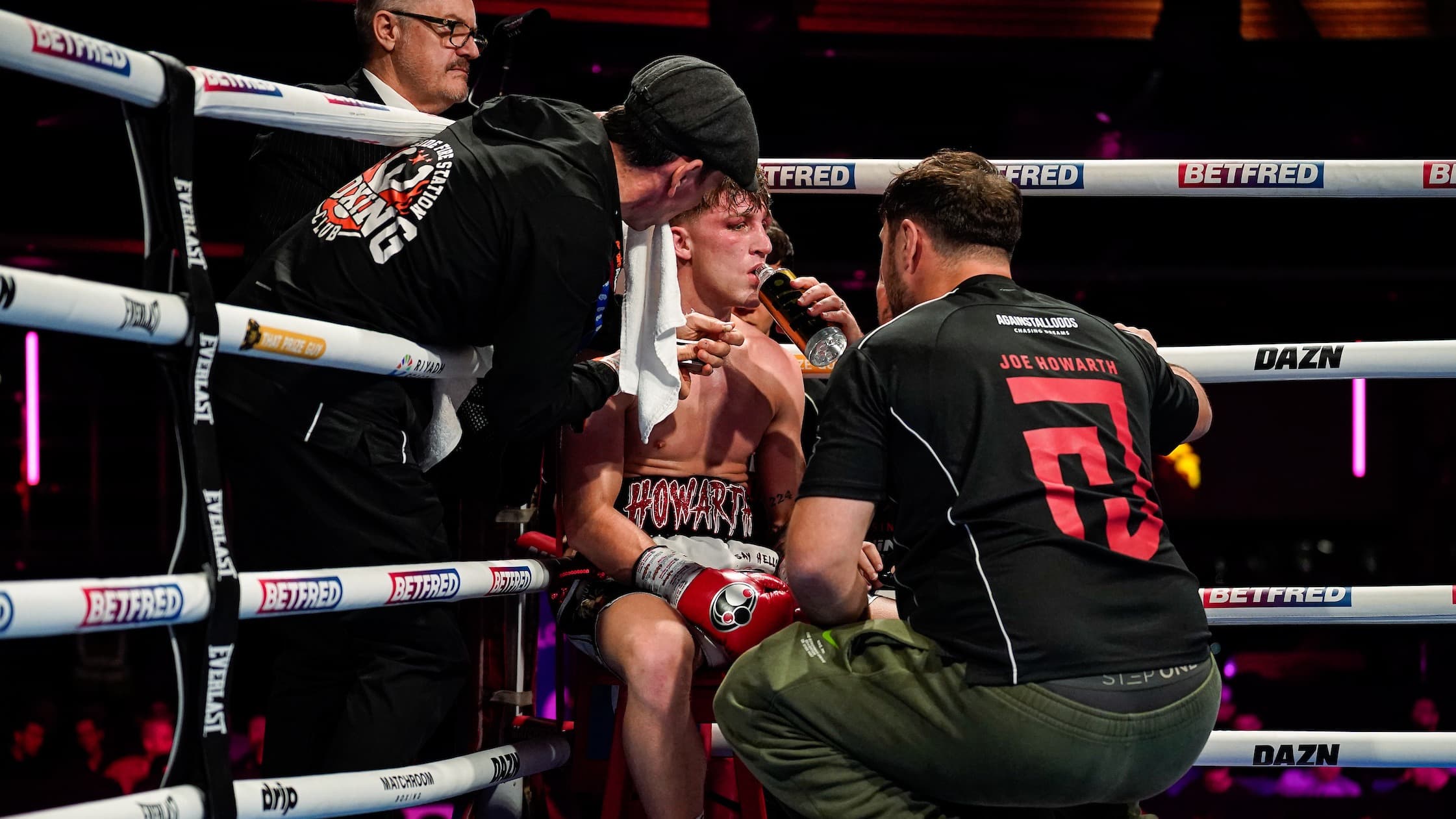 Howarth grows more comfortable with the spotlight