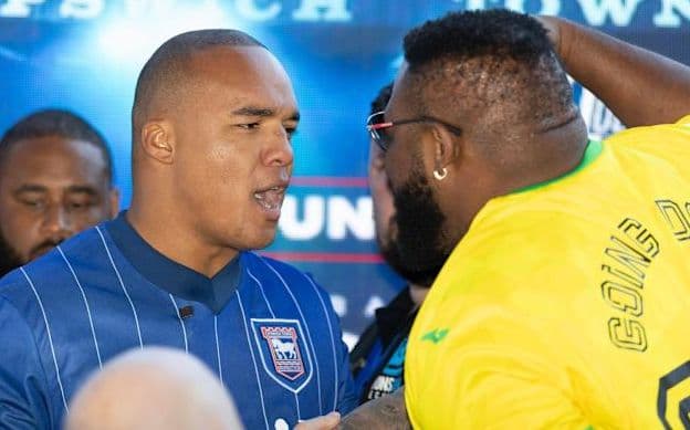 Jarrell Miller To Have Purse Withheld By BBBofC After Fabio Wardley Shove