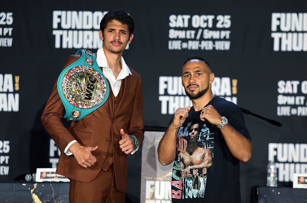 Sebastian Fundora-Keith Thurman 154-pound title clash being targeted for early 2026